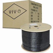 VIVO 500ft Cat6 Pure Copper LAN Cable Wire Waterproof Outdoor Burial