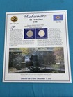 Delaware Quarter and Stamp Collector Page — photo 1