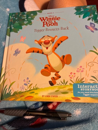 Disney Winnie the Pooh – Tigger Bounces Back Interactive Storybook – BOOK ONLY –
