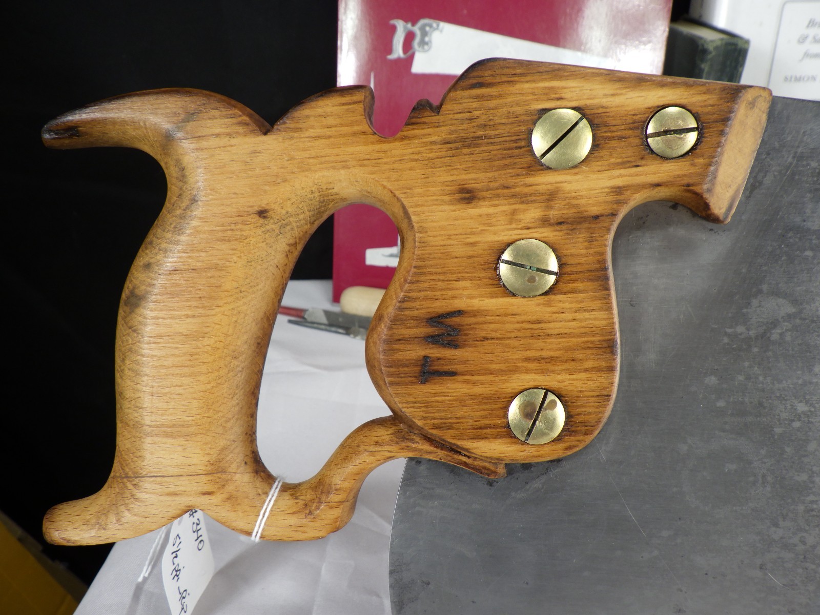 Disston #7, 5 1/2 PPI Rip Cut, 26", 1896-17, Jointed, Sharpened, INV 340