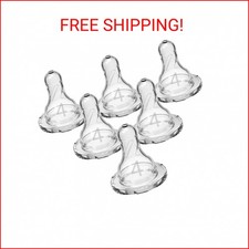 Dr. Brown s Natural Flow Level 4 Narrow Baby Bottle Silicone Nipple, Fast Flow,