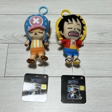 One Piece 25th Anniversary Luffy & Chopper Genuine Doll keyring Price Per Piece