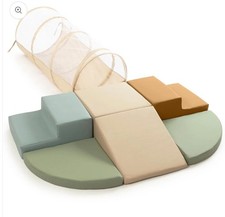 ZICOTO Fun Climbing Toy Set for Toddlers Aged 1-3 - Incl. Crawl Through Tunne...