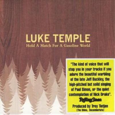 Luke Temple Hold a Match for a Gazoline World (CD) Album (UK IMPORT)