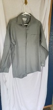 Mens Van Hausen Button Down Dress Shirt. Gray. 15.5 Neck.