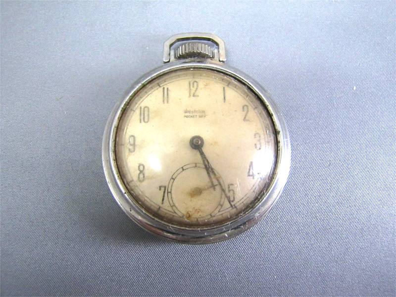 Vintage Westclox Pocket Ben Watch - Starts & Stops - Needs Service - Collectible