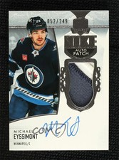 2022-23 Upper Deck the Cup Michael Eyssimont #129 052/249 Rookie Patch Auto RPA