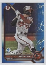 2022 Bowman Draft 1st Edition Blue Foil 112/150 Cesar Prieto #BD-133 0z0v