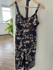 Reiss Damenkleid Leinwand Gr. 36