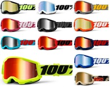 100% STRATA Goggles MTB Mountain Bike DH Enduro XC MX Motocross Goggle Percent %