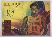 2018-19 Panini Court Kings Fresh Paint Ruby 94/99 Khyri Thomas #FP-KTH Auto 1o3