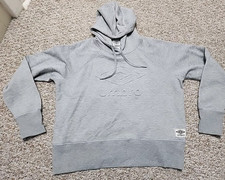 UMBRO Gray Hooded Sweatshirt Front Logo size XXL 48 Unisex