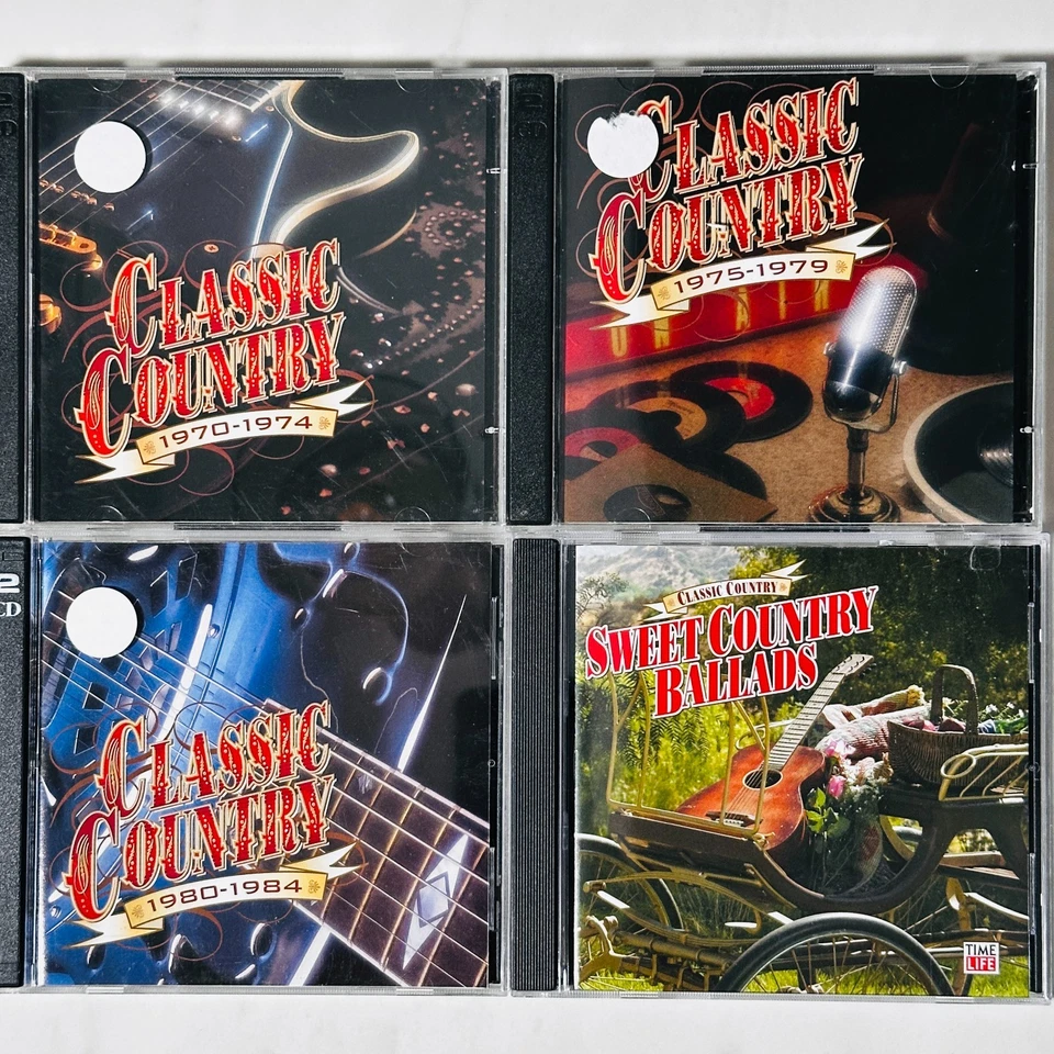 Time Life 13 CD Set Classic Country Hundreds Songs From 1950 - 1984 Biggest Hits Foto 3 de 4