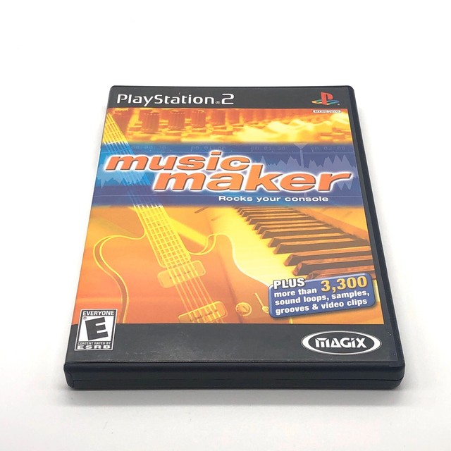 MAGIX music maker (Sony PlayStation 2) Complete "Great Condition" PS2