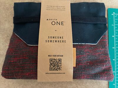 Delta Air Lines - Delta One Amenity Kit Int (Red Black) - First Class