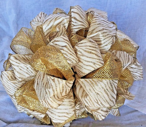 Ribbon Christmas Tree Topper Bows with streamers Large selection-fast shipping - Picture 79 of 155