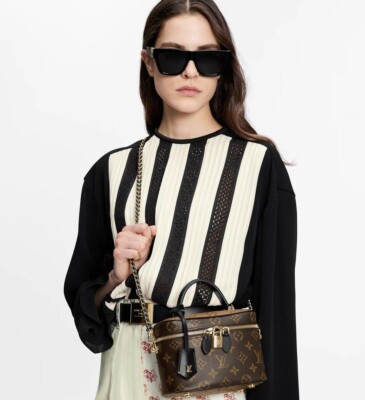 New Louis Vuitton Vanity Pm Monogram/Reverse-monogram Cross Body
