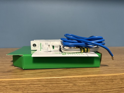 SCHNEIDER 16 AMP CURVE B 10kA 30mA RCBO TYPE A IC60H ACTI9 A9D31816 Brand New!! - 第 1/4 張圖片
