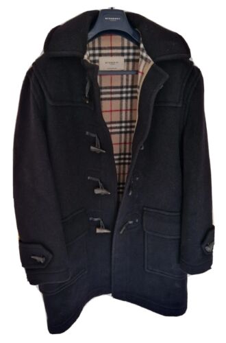 Mens LONDON by BURBERRY wool duffle coat/jacket Size 46 large. RRP £1,490.