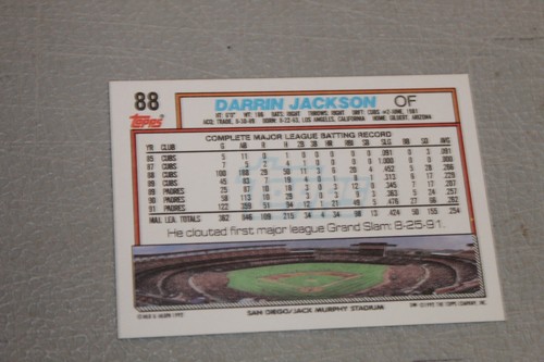1992 Topps Baseball Cards Complete Finish Fill Your List Set U-Pick 1-240 - Picture 175 of 475