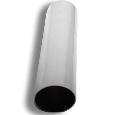 FOX Anschweißendrohr Länge 300mm 1x90mm Rund Uneingerollt Abgeschrägt Ohne Absorber (Typ 14