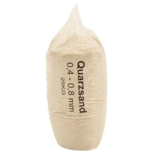 Filtersand für Poolfilter Sandfilteranlage Filterkies Pool Sand Quarzsand 25 kg - Bild 5 von 5