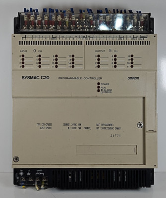 Omron SYSMAC C20 Programmable Controller Type C20-CPU83E 3G2C7-CPU83E Unit