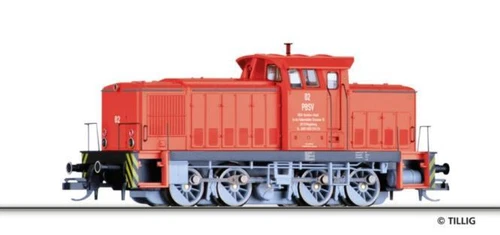 Tillig Diesellokomotive V 60 D, Werklok 02  PBSV-Verkehrs-GmbH, Ep. V 96325