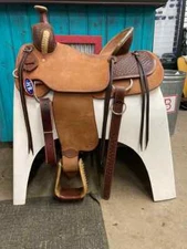 16" HR Custom Will James Ranch Saddle