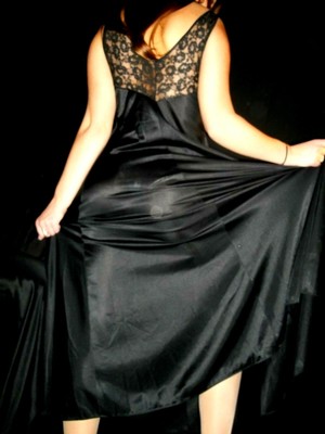 silk gown nighty