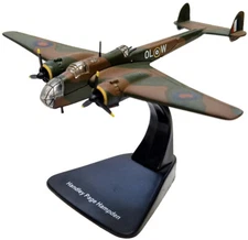 Handley Page Hampden, "Bombers of WWII", 1:144 Scale Diecast Model (JJ12)