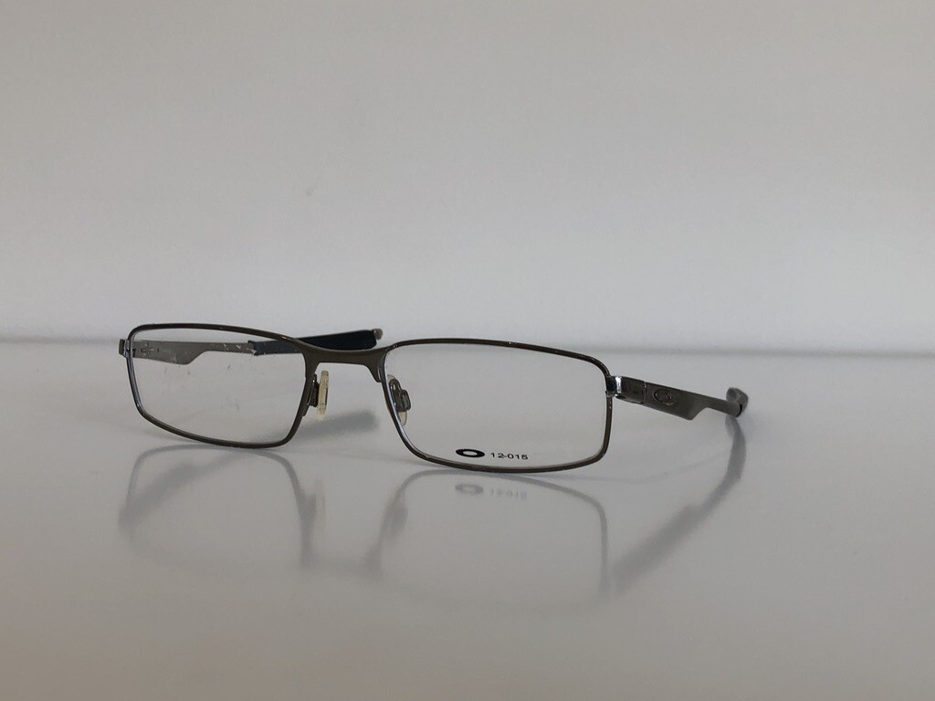 Oakley Socket 4.0 Rectangle Olive Chrome Eyeglass… - image 1