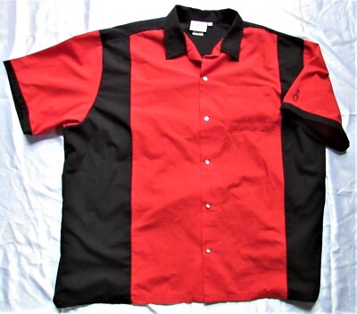 🎳 Vintage Cruisin USA Bowling Graphic Shirt Size 3X-Large 2 Tone
