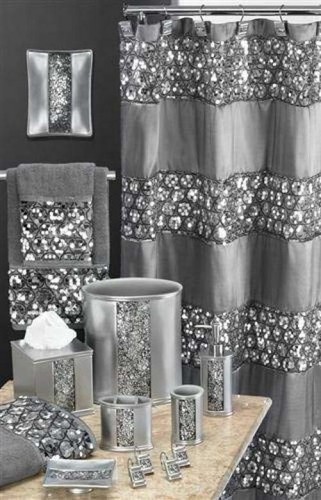 Popular Bath Towels, Sinatra Collection, 3-Piece Set, Silver Towel Set - Picture 5 of 5