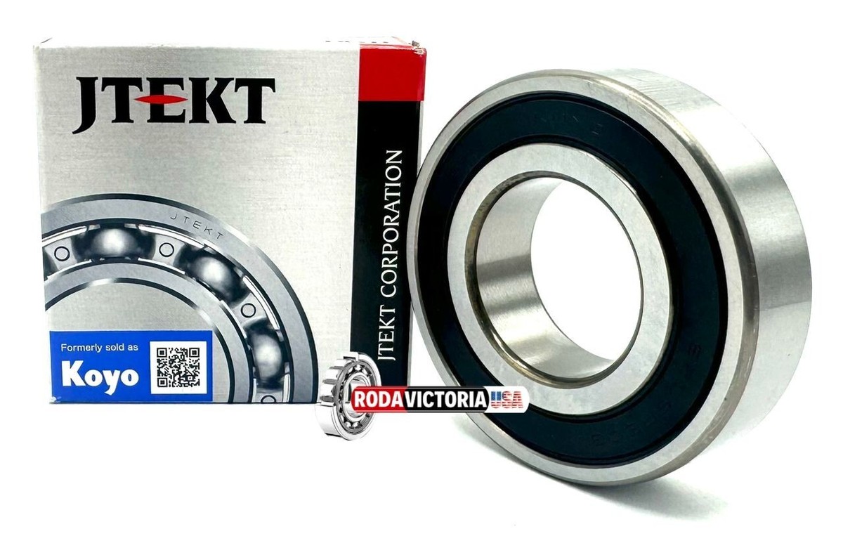 KOYO (JTEKT) 6206 2RS C3 DEEP GROOVE BALL BEARING, RUBBER SEALS