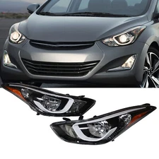 Headlight For Hyundai Elantra 2014 2015 2016  Factory Passenger / Driver Side