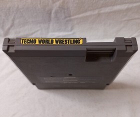 Tecmo World Wrestling Nintendo NES 1990 PAL A Cart Only Tested & Working