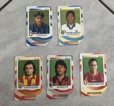 5 schede telefoniche GLI INTROVABILI PANINI