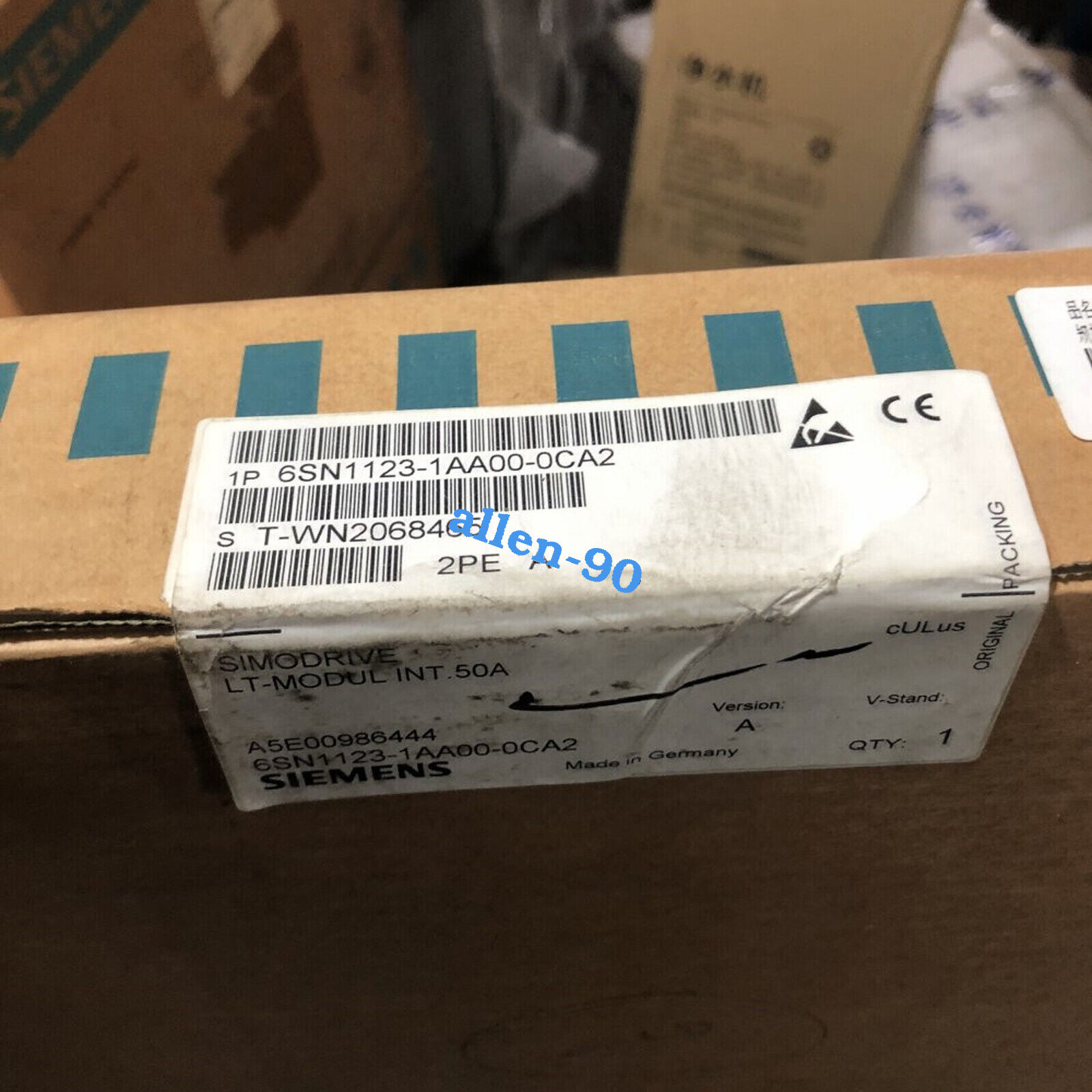 6SN1123-1AA00-0CA2 SIMODRIVE 611 Power Module Fast shipping#DHL or ...