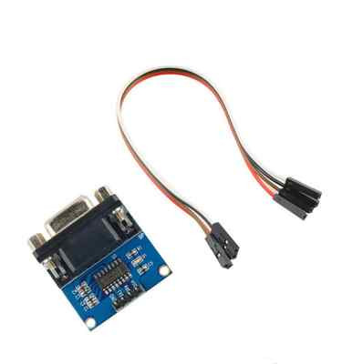 2x MAX3232 RS232 to TTL Serial Port Converter Module DB9 Connector MAX232 