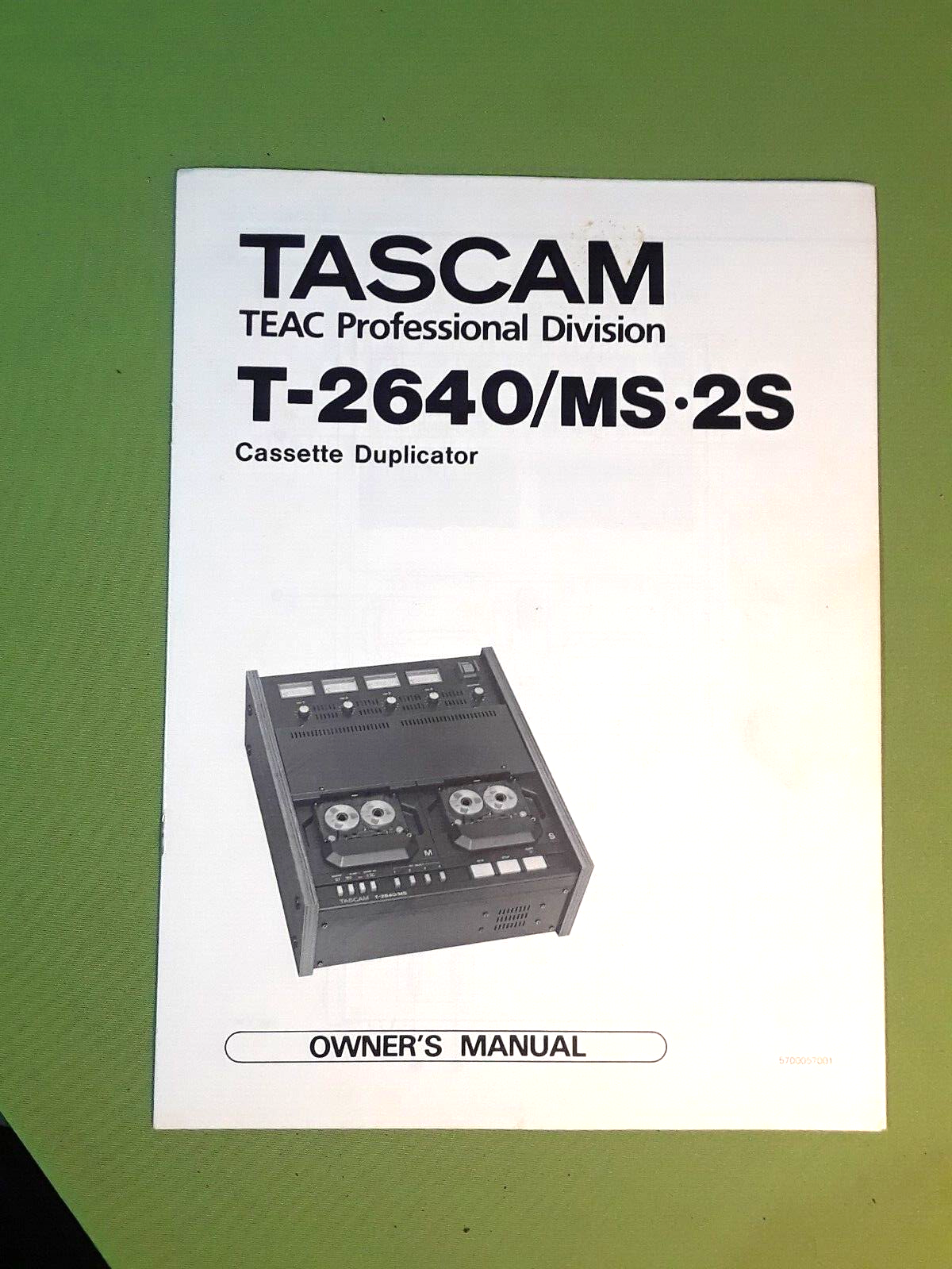 TEAC T-2460/MS & 2S ステレオカセットデュプリケーター 希少 TEAC T-2460/MS & 2S ステレオカセットデュプリケーター 希少 TEAC T