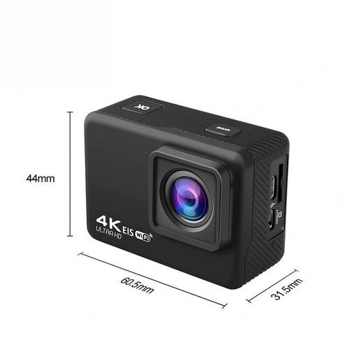 Waterproof Dual Screen 360 with Free Sample Sport Mic External Mini Hd Camera - Bild 2 von 6