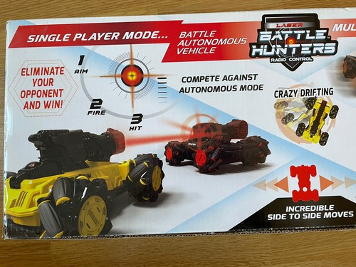 Laser Battle Hunters Rasio Control Autos Shadow vs Reaper NEU verpackt - Bild 7 von 9