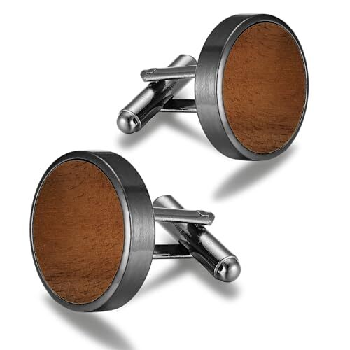 Men's Motorcycle Shape Cufflinks - Silver Copper, 1.8cm, Boutique Cuff Links