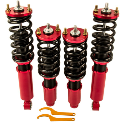 Coilover Kits Fit Honda CRV 1996 1997 1998 1999-2001 Front and Rear Adj. Height