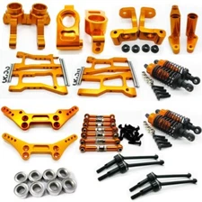 linkage Set/Steering Hub Carrier Aluminum Upgrade parts for 1/10 RC Car HPI RS4