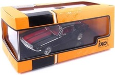 IXO 1:43 Ford Mustang I Fastback Custom Black Red 1967 Diecast