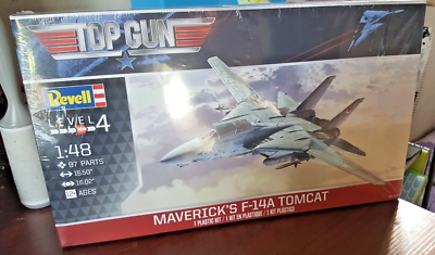 Revell 1/48 Scale Mavricks F-14A Tomcat- Top Gun Level-4New