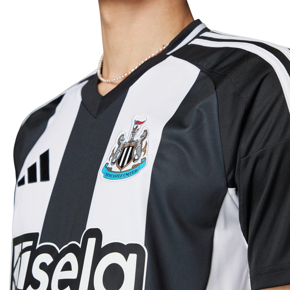 adidas Newcastle United シャツ M Black adidas Newcastle United FC 2024/25 Match Home Shirt