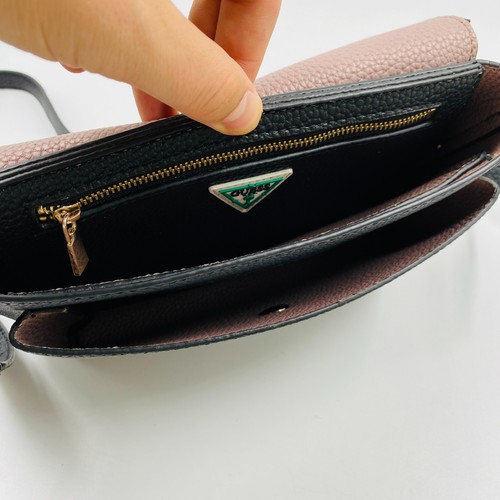GUESS Women Black Eco Leather Shoulder Bag - Picture 7 of 19